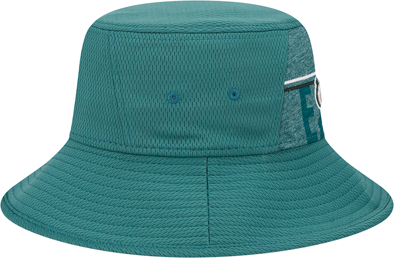 Philadelphia Eagles New Era 2023 NFL Training Camp Stretch Bucket Hat - Green