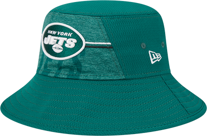 New York Jets New Era 2023 NFL Training Camp Stretch Bucket Hat - Green