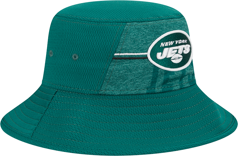 New York Jets New Era 2023 NFL Training Camp Stretch Bucket Hat - Green