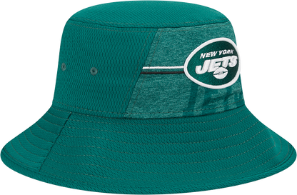 New York Jets New Era 2023 NFL Training Camp Stretch Bucket Hat - Green