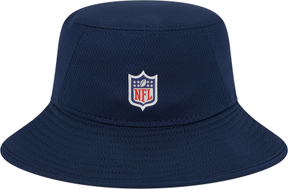 New England Patriots New Era 2023 NFL Training Camp Stretch Bucket Hat - Navy