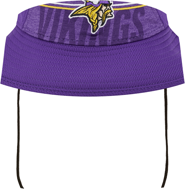 Minnesota Vikings New Era 2023 NFL Training Camp Stretch Bucket Hat - Purple