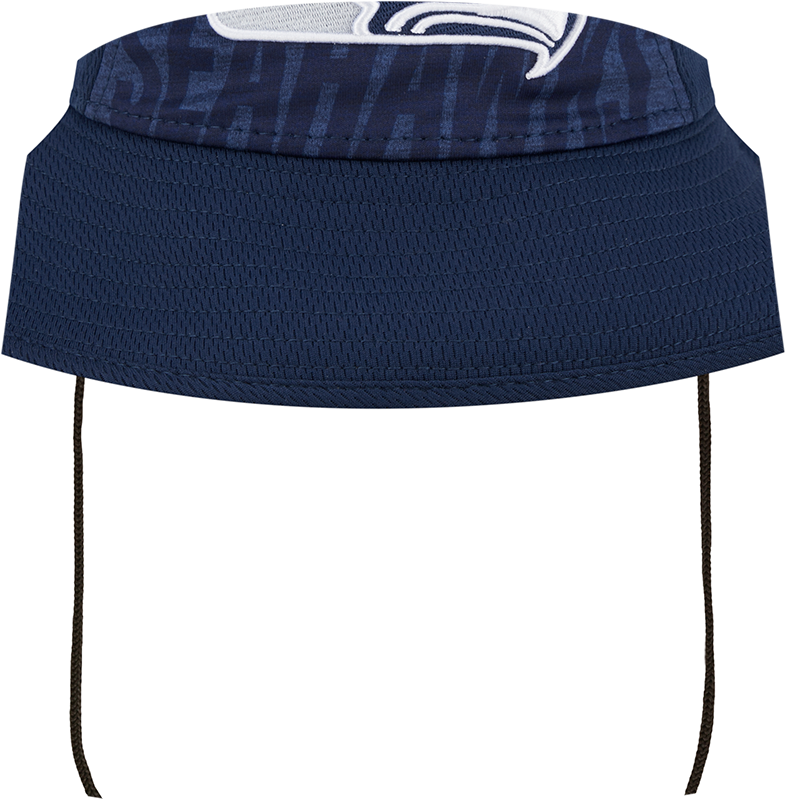 Seattle Seahawks New Era 2023 NFL Training Camp Stretch Bucket Hat - Navy