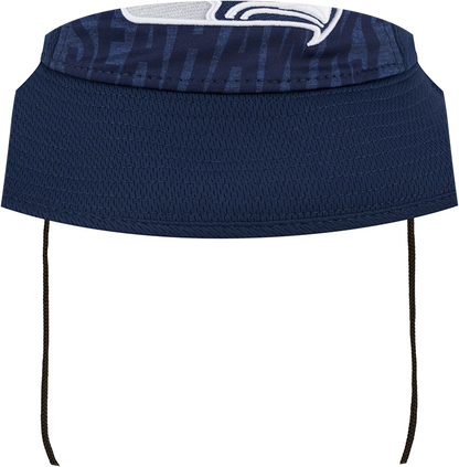 Seattle Seahawks New Era 2023 NFL Training Camp Stretch Bucket Hat - Navy