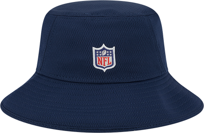 Seattle Seahawks New Era 2023 NFL Training Camp Stretch Bucket Hat - Navy