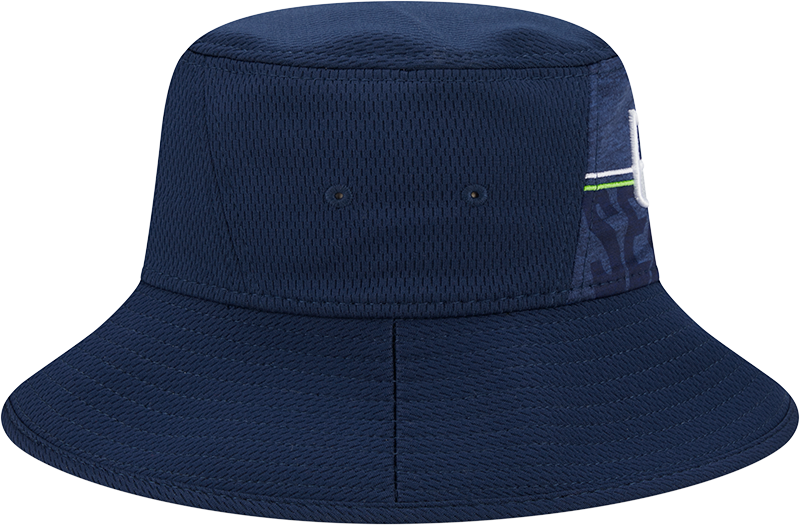 Seattle Seahawks New Era 2023 NFL Training Camp Stretch Bucket Hat - Navy