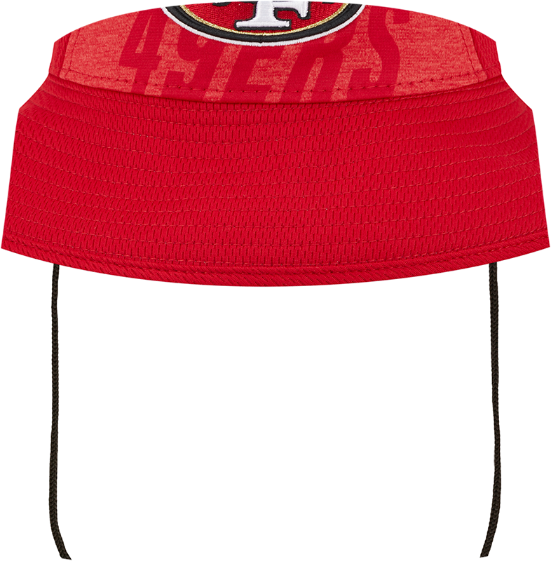 San Francisco 49ers New Era 2023 NFL Training Camp Stretch Bucket Hat - Red