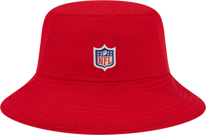 San Francisco 49ers New Era 2023 NFL Training Camp Stretch Bucket Hat - Red