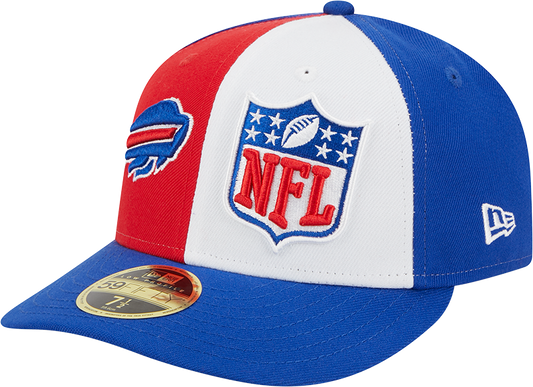 Buffalo Bills New Era 2023 Sideline Low Profile 59FIFTY Fitted Hat - Red/Royal