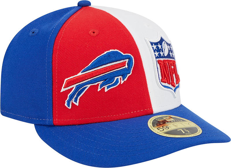 Buffalo Bills New Era 2023 Sideline Low Profile 59FIFTY Fitted Hat - Red/Royal