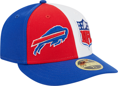 Buffalo Bills New Era 2023 Sideline Low Profile 59FIFTY Fitted Hat - Red/Royal