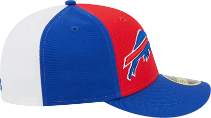 Buffalo Bills New Era 2023 Sideline Low Profile 59FIFTY Fitted Hat - Red/Royal