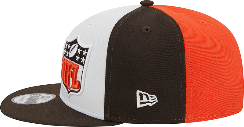 Cleveland Browns New Era 2023 Sideline 9FIFTY Snapback Hat - Orange/Brown