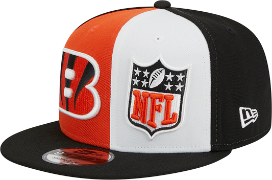 Cincinnati Bengals New Era 2023 Sideline 9FIFTY Snapback Hat - Orange/Black