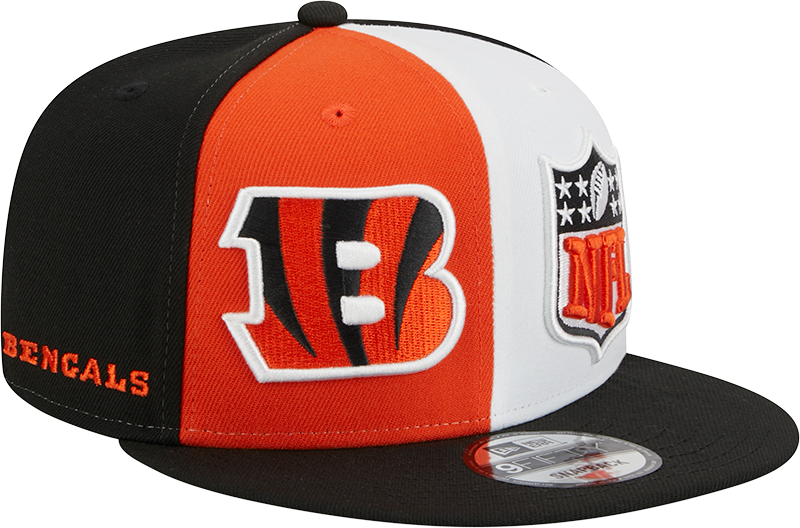 Cincinnati Bengals New Era 2023 Sideline 9FIFTY Snapback Hat - Orange/Black