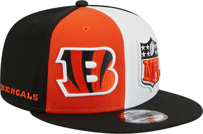 Cincinnati Bengals New Era 2023 Sideline 9FIFTY Snapback Hat - Orange/Black