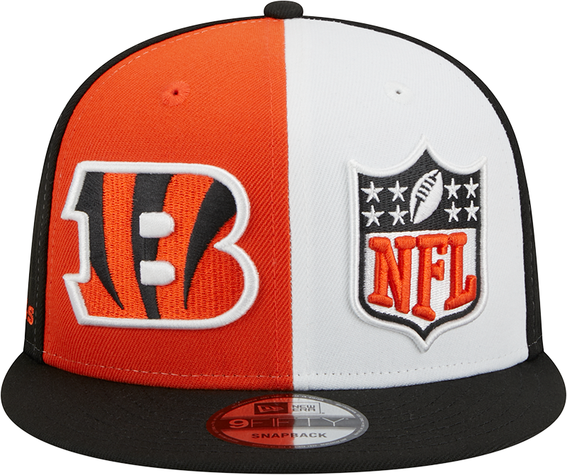 Cincinnati Bengals New Era 2023 Sideline 9FIFTY Snapback Hat - Orange/Black