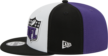 Baltimore Ravens New Era 2023 Sideline 9FIFTY Snapback Hat - Purple/Black