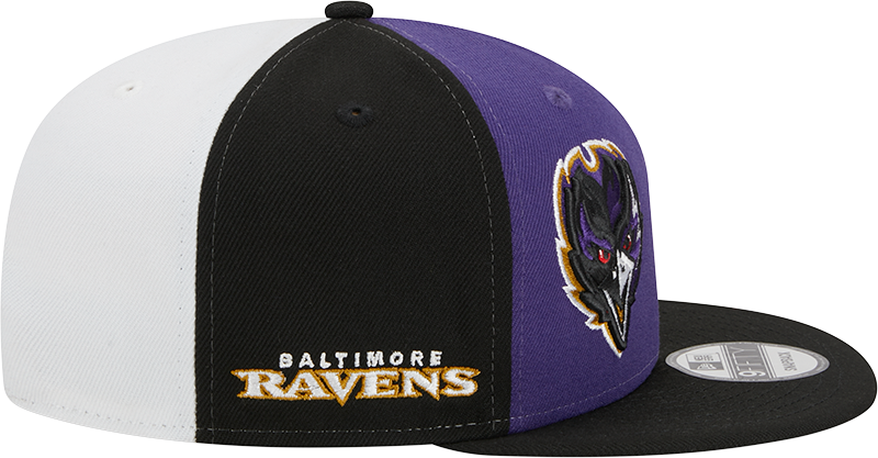 Baltimore Ravens New Era 2023 Sideline 9FIFTY Snapback Hat - Purple/Black