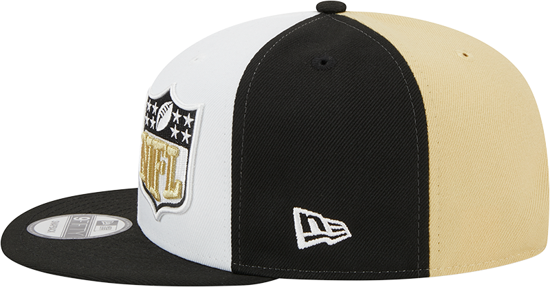 New Orleans Saints New Era 2023 Sideline 9FIFTY Snapback Hat - Gold/Black