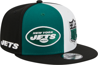 New York Jets New Era 2023 Sideline 9FIFTY Snapback Hat - Green/Black