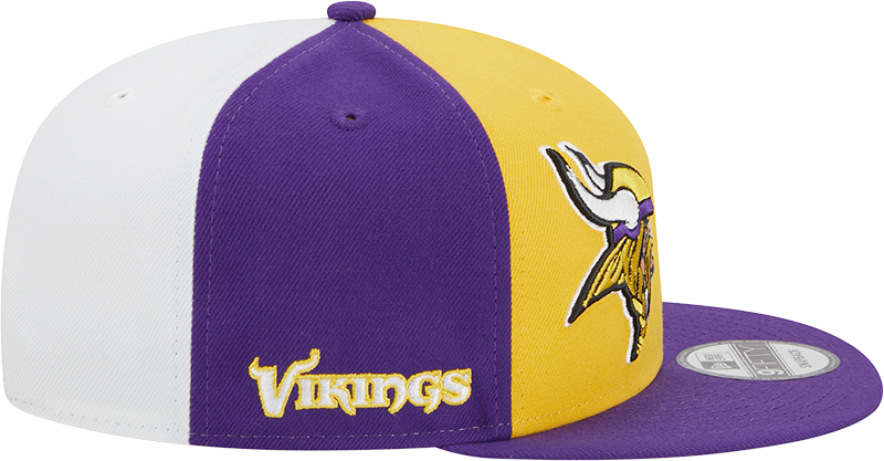 Minnesota Vikings New Era 2023 Sideline 9FIFTY Snapback Hat - Gold/Purple