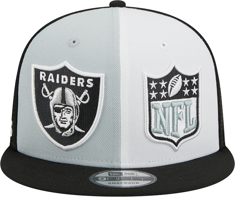 Las Vegas Raiders New Era 2023 Sideline 9FIFTY Snapback Hat - Gray/Black