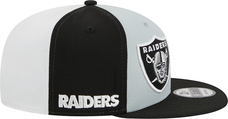 Las Vegas Raiders New Era 2023 Sideline 9FIFTY Snapback Hat - Gray/Black