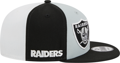 Las Vegas Raiders New Era 2023 Sideline 9FIFTY Snapback Hat - Gray/Black