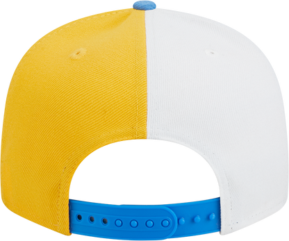 Los Angeles Chargers New Era 2023 Sideline 9FIFTY Snapback Hat - Gold/Powder Blue