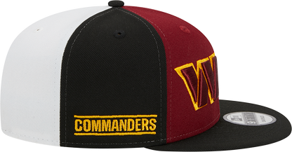 Washington Commanders New Era 2023 Sideline 9FIFTY Snapback Hat - Burgundy/Black