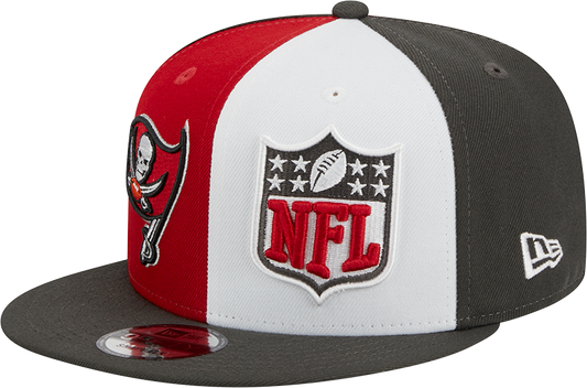 Tampa Bay Buccaneers New Era 2023 Sideline 9FIFTY Snapback Hat - Red/Pewter