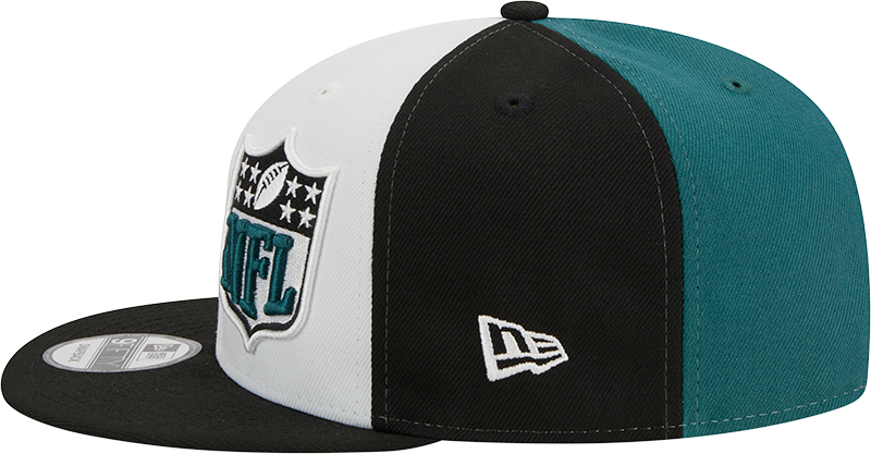 Philadelphia Eagles New Era 2023 Sideline 9FIFTY Snapback Hat - Midnight Green/Black