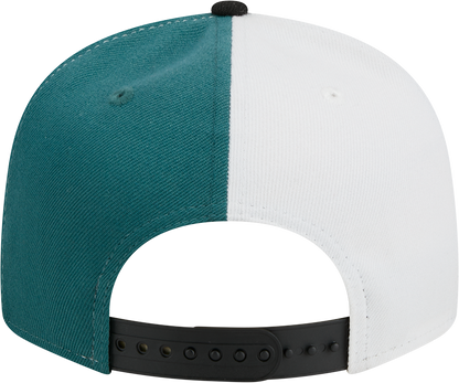 Philadelphia Eagles New Era 2023 Sideline 9FIFTY Snapback Hat - Midnight Green/Black