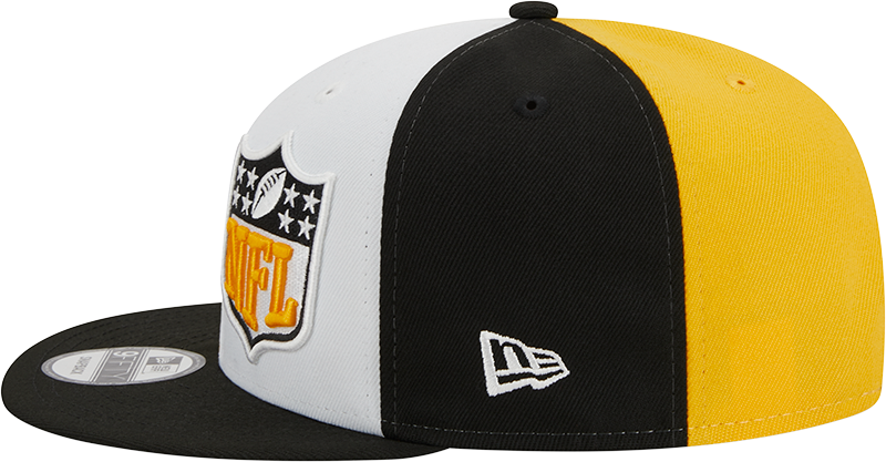 Pittsburgh Steelers New Era 2023 Sideline 9FIFTY Snapback Hat - Gold/Black