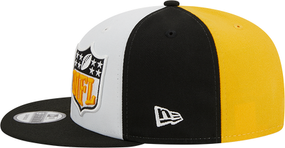 Pittsburgh Steelers New Era 2023 Sideline 9FIFTY Snapback Hat - Gold/Black