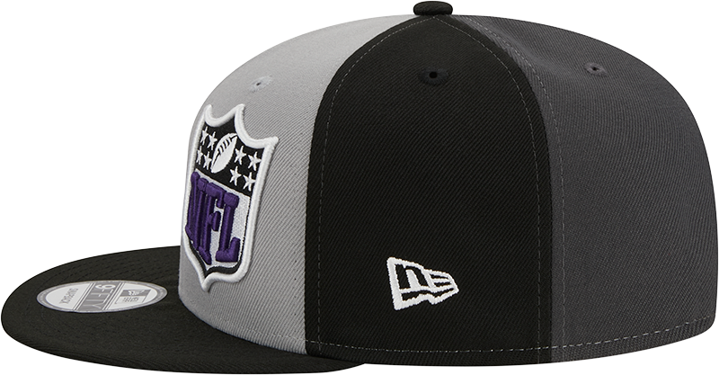 Baltimore Ravens New Era 2023 Sideline 9FIFTY Snapback Hat - Gray/Black