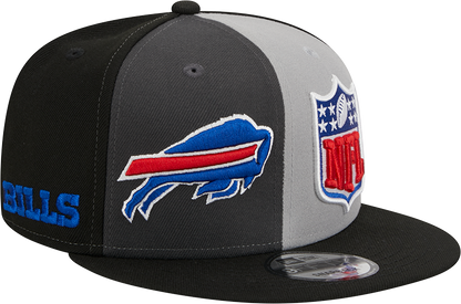 Buffalo Bills New Era 2023 Sideline 9FIFTY Snapback Hat - Gray/Black