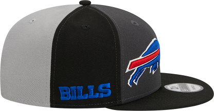 Buffalo Bills New Era 2023 Sideline 9FIFTY Snapback Hat - Gray/Black