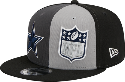 Dallas Cowboys New Era 2023 Sideline 9FIFTY Snapback Hat - Gray/Black