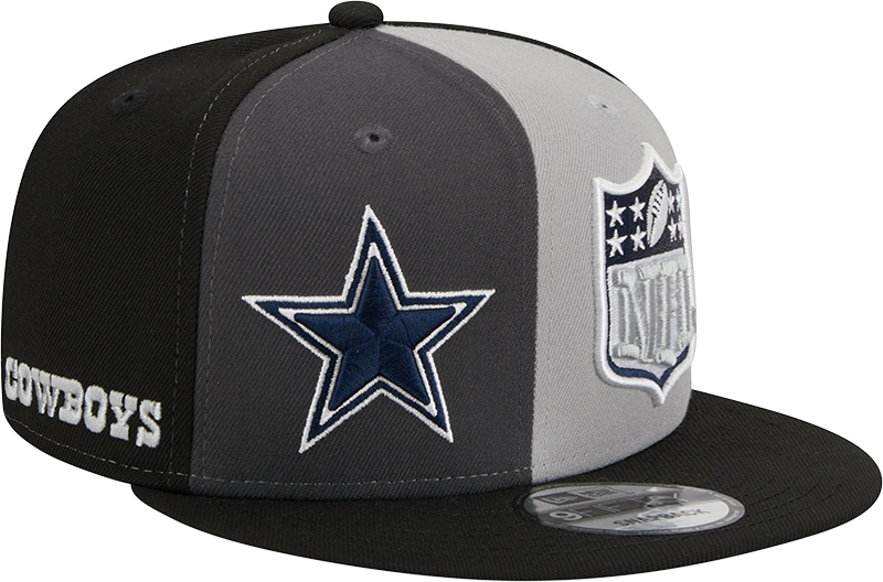 Dallas Cowboys New Era 2023 Sideline 9FIFTY Snapback Hat - Gray/Black