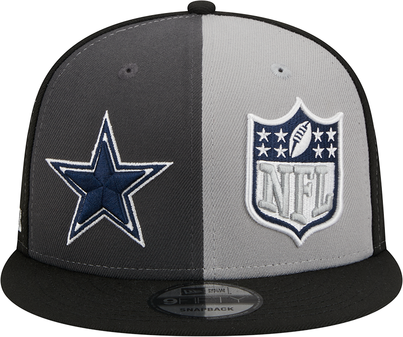 Dallas Cowboys New Era 2023 Sideline 9FIFTY Snapback Hat - Gray/Black