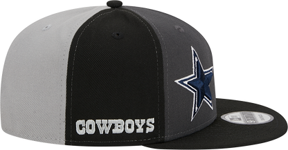 Dallas Cowboys New Era 2023 Sideline 9FIFTY Snapback Hat - Gray/Black