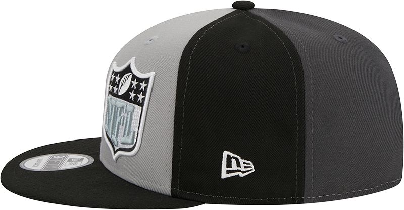 Las Vegas Raiders New Era 2023 Sideline 9FIFTY Snapback Hat - Gray/Black