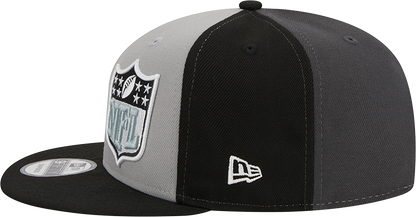 Las Vegas Raiders New Era 2023 Sideline 9FIFTY Snapback Hat - Gray/Black