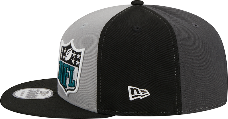 Philadelphia Eagles New Era 2023 Sideline 9FIFTY Snapback Hat - Gray/Black