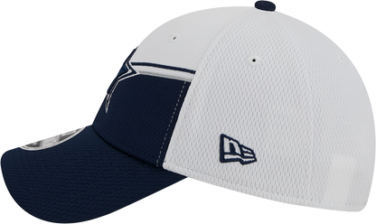 Dallas Cowboys New Era 2023 Sideline 9FORTY Adjustable Hat - White/Navy