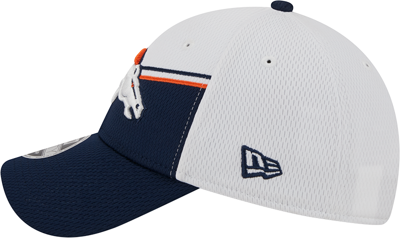 Denver Broncos New Era 2023 Sideline 9FORTY Adjustable Hat - White/Navy