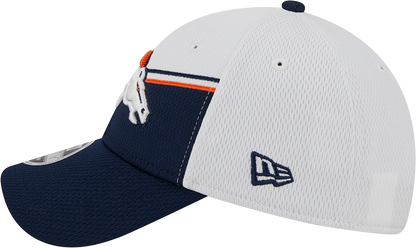 Denver Broncos New Era 2023 Sideline 9FORTY Adjustable Hat - White/Navy