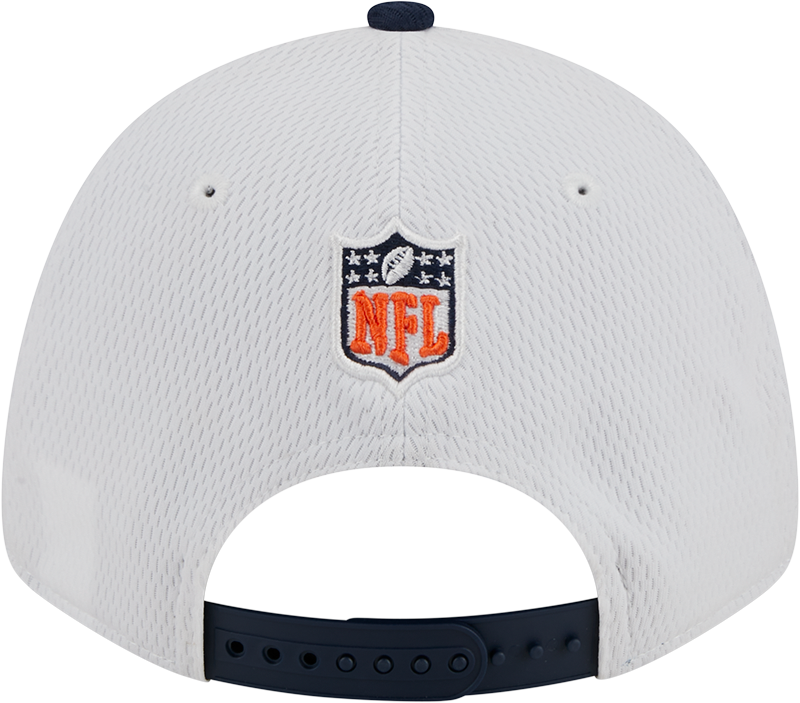 Denver Broncos New Era 2023 Sideline 9FORTY Adjustable Hat - White/Navy